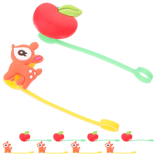 40Pcs Reusable Tip Covers Cute Protectors Assorted 1