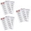 6Pcs Black Eyebrow Stencils Imitation Eyebrow Temporary Makeup Tool 7