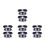 8Pcs Silver Water Container Lid for Pitcher with Sealing Ring Filter 2
