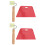 4Pcs Seam Flat Wheel Wallpaper Construction Tool Durable for Home DIY 4