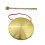 2Sets Copper Chinese Gong with Mallet Loud Resounding Percussion 8