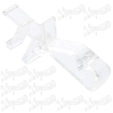 48Pcs Clear Window Blind Replacement Clips for Valance Secure Grip