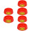 6 Pcs Fire Extinguisher Bracket Holder Luminous Stand 4