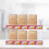 4Sets Clear 2-Layer Display Shelf Durable Transparent Holder 10