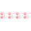 4Sets Invisible Eyelid Tape Pink Double Eyelid Strips Makeup Tool 4