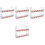 4Sets Clear 2-Layer Display Shelf Durable Transparent Holder 3