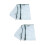 2Pcs Transparent PVC Greenhouse Shield Rainproof Plant Protector 6