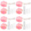 4Sets Invisible Eyelid Tape Pink Double Eyelid Strips Makeup Tool 5