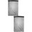 2Pcs Black Polyester Dryer Lint Traps for Vent Protection 8