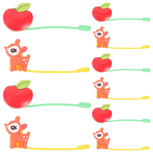 40Pcs Reusable Tip Covers Cute Protectors Assorted 2