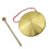 2Sets Copper Chinese Gong with Mallet Loud Resounding Percussion 10
