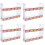4Sets Clear 2-Layer Display Shelf Durable Transparent Holder 5