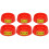 6 Pcs Fire Extinguisher Bracket Holder Luminous Stand 3