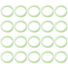 3 Pcs Glow Sticks Green Party Accessories Supplies Fluorescence Ring