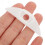 2Sets Reusable White Silicone Spill Stopper Caps for Cups and Bottles 5