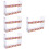 4Sets Clear 2-Layer Display Shelf Durable Transparent Holder 6