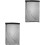 2Pcs Black Polyester Dryer Lint Traps for Vent Protection 5