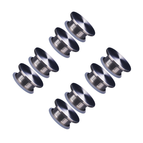 8Pcs Silver Water Container Lid for Pitcher with Sealing Ring Filter 2