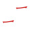 2Pcs Rubber Chain Protector For Rear Fork With Red Stickers 5