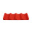 3Pcs Red Beverage Storage Organizer for Kitchen Fridge and Pantry 1