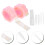 4Sets Invisible Eyelid Tape Pink Double Eyelid Strips Makeup Tool 9