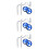 3 Sets Balance Child Secondary Wheel 8