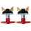 2Pcs Battery Disconnector Switch Multi Color Durable Car Power Cut Off 2