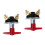 2Pcs Battery Disconnector Switch Multi Color Durable Car Power Cut Off 4
