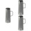 3Pcs Transparent Grey Water Pitcher with Filter Lid Tea Infuser Kettle 7