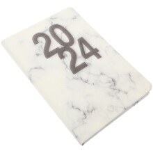 2Pcs 2024 Schedule Planner Notebook Paper Material Practical Notepad