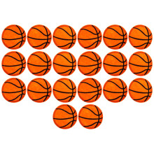100Pcs Multipurpose Orange Basketball Patches DIY Embroidered Clothes
