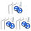 3 Sets Balance Child Secondary Wheel 2