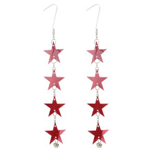 4Pcs Garden Bird Repelling Tool Reflective Hanging Five-Pointed Star