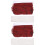 2Pcs Compact Dark Red Badminton Net with Durable Mesh for Outdoor Use 4