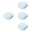 4Pcs Sky-Blue Orthodontic Retainer Case Compact Denture Storage Box 8
