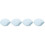 4Pcs Sky-Blue Orthodontic Retainer Case Compact Denture Storage Box 6