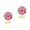 2Ensembles Board De Lance Multifonction Rose Avec Balles Collantes 4