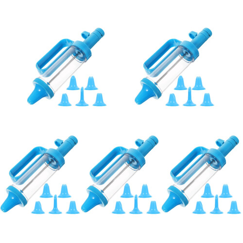 5Ensembles Kit Bleu Outils Décoration Crème Biscuit 1