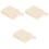3Pcs Wooden Dough Presser Dough Pressing Tool for Dumpling and Biscuit 3