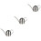 3Pcs Solid Stainless Steel Watering Kettle Silver for Plant Care 5