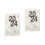 2Pcs 2024 Schedule Planner Notebook Paper Material Practical Notepad 6
