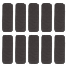 30Pcs Bamboo Charcoal Grey Diaper Pads Reusable Washable for Baby