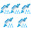 5Ensembles Kit Bleu Outils Décoration Crème Biscuit 3