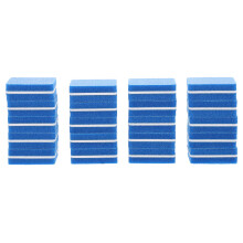 100Pcs Manicure Tool Blue Nail Polishing Buffer Nail File Block