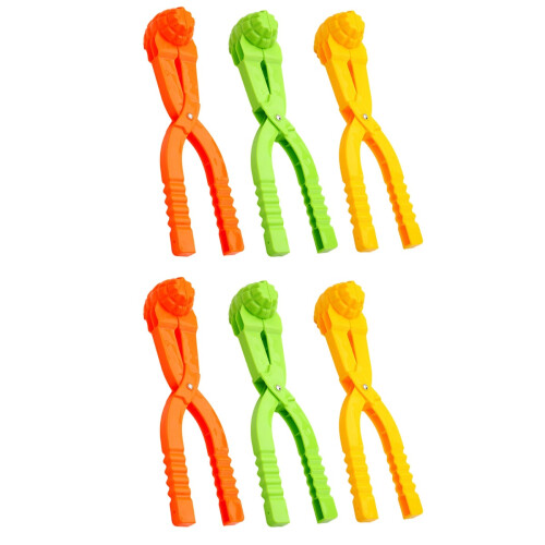 6 Pcs Child Play With Snow Clip 2