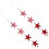 4Pcs Garden Bird Repelling Tool Reflective Hanging Five-Pointed Star 9