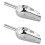 2Pcs Stainless Steel Ice Kitchen Scoop Silver Multi-Use 6