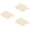 3Pcs Wooden Dough Presser Dough Pressing Tool for Dumpling and Biscuit 6