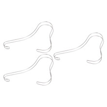 6St Elastisch Schoenenrek Roestvrij Voor Dames Sandalen En