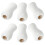 12Pcs White Wood Cord Knobs for Window Blinds and Curtains 1